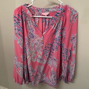 Lily Pulitzer Silk blouse